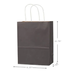 Hallmark 10.7" 12-Pack Assorted Kraft Paper Gift Bags -Hallmark Sales Store 10.7 Prints and Solids 12Pack Assorted Gift Bags 5EGB6051 03