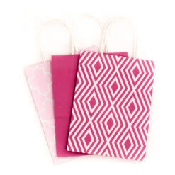 Hallmark 10.7" 12-Pack Assorted Kraft Paper Gift Bags -Hallmark Sales Store 10.7 Prints and Solids 12Pack Assorted Gift Bags 5EGB6051 06