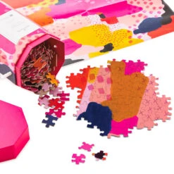 Hallmark Abstract No. 014 550-Piece Jigsaw Puzzle -Hallmark Sales Store Abstract Painting 550 Piece Jigsaw Puzzle 1PUZ1429 02