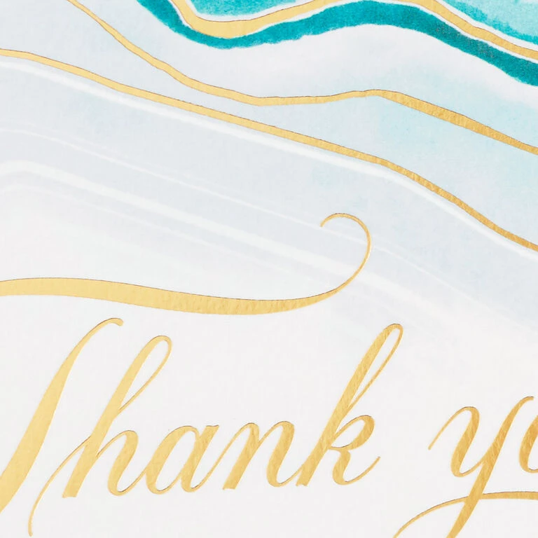 Hallmark Abstract Waves Boxed Blank Sympathy Thank-You Notes, Pack Of 20 6 Hallmark Abstract Waves Boxed Blank Sympathy Thank-You Notes, Pack Of 20 - Image 4