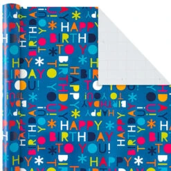 Hallmark All Occasions Wrapping Paper Rolls, 6 Pack -Hallmark Sales Store All Occasions Wrapping Paper Rolls 6 Pack 5JXW1745 04