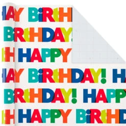 Hallmark All Occasions Wrapping Paper Rolls, 6 Pack -Hallmark Sales Store All Occasions Wrapping Paper Rolls 6 Pack 5JXW1745 09