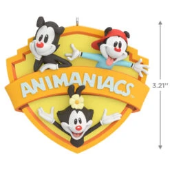 Hallmark Animaniacs™ Zany To The Max! Ornament -Hallmark Sales Store Animaniacs Logo Keepsake Ornament 1899QXI6057 03