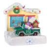 Hallmark Happy Holiday Parade Collection Anita's Pet Shop Musical Ornament With Light -Hallmark Sales Store Anitas Pet Shop Store and Truck Keepsake Ornament 3499QGO2519 01