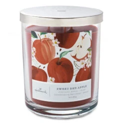 Hallmark Sweet Red Apple 3-Wick Jar Candle, 16 Oz.