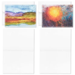 Hallmark ArtLifting Nature And Abstracts Blank Note Cards Assortment, Box Of 24 14 Hallmark ArtLifting Nature And Abstracts Blank Note Cards Assortment, Box Of 24 -Hallmark Sales Store ArtLifting Nature Art Assorted Boxed Blank Cards 3SOM1334 05