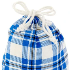 Hallmark 10" Assorted Plaid 3-Pack Fabric Gift Bags 11 Hallmark 10" Assorted Plaid 3-Pack Fabric Gift Bags -Hallmark Sales Store Assorted Plaid Fabric Christmas Gift Bags 5XGB1453 06