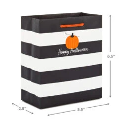 Hallmark 6.5" Assorted 8-Pack Stylish Halloween Small Gift Bags -Hallmark Sales Store Assorted Stylish Halloween Small Gift Bags 5HGB1880 04