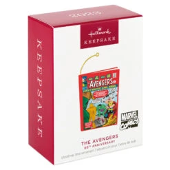 Hallmark Marvel Comics The Avengers 60th Anniversary Ornament -Hallmark Sales Store Avengers Comic Book Keepsake Ornament 2099QXI7469 04