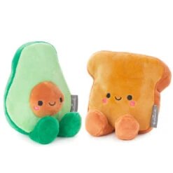 Hallmark Better Together Avocado And Toast Magnetic Plush, 5" -Hallmark Sales Store Avocado and Toast Magnetic Plush 1KID2091 04