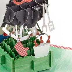 Hallmark Just For You BBQ Grill 3D Pop-Up Birthday Card -Hallmark Sales Store BBQ Grill 3D PopUp Birthday Card 1299LAD2898 05