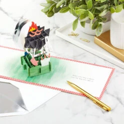 Hallmark Just For You BBQ Grill 3D Pop-Up Birthday Card -Hallmark Sales Store BBQ Grill 3D PopUp Birthday Card 1299LAD2898 08