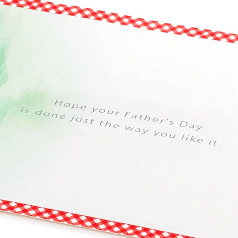 Hallmark BBQ Grill 3D Pop-Up Father's Day Card For Dad 6 Hallmark BBQ Grill 3D Pop-Up Father's Day Card For Dad - Image 4