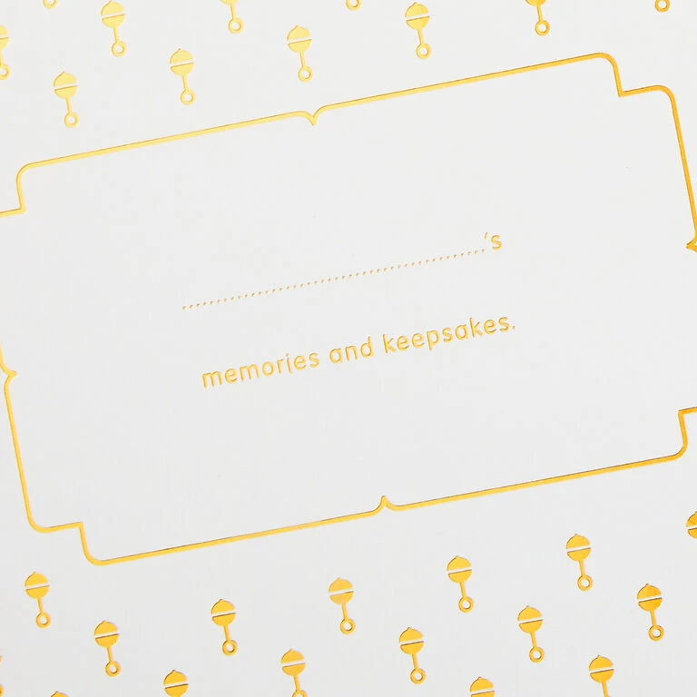 Hallmark Baby's Memories Pink Memory Box 6 Hallmark Baby's Memories Pink Memory Box - Image 4