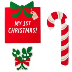 Hallmark Baby's First Holidays Pics 'n' Props Kit 16 Hallmark Baby's First Holidays Pics 'n' Props Kit -Hallmark Sales Store Babys 1st Holidays Photo Prop Frame Kit 1BBY4822 04