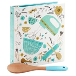 Hallmark Baking Icons Recipe Organizer Book With Wooden Spoon -Hallmark Sales Store Baking Icons Recipe Organizer Book With Wooden Spoon 1TOG1025 04