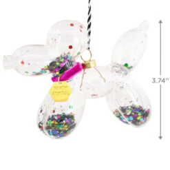 Signature Balloon Dog Premium Glass Hallmark Ornament 8 Signature Balloon Dog Premium Glass Hallmark Ornament -Hallmark Sales Store Balloon Animal Dog Premium Glass Christmas Ornament 1HDL2168 03