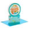 Hallmark All The Happiness Snow Globe Musical 3D Birthday Card With Motion -Hallmark Sales Store Balloons Snow Globe Musical Motion 3DBirthday Card 1299WDR1212 01