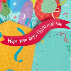 Hallmark 16" Fun Balloons Pop-Up Jumbo Birthday Card 13 Hallmark 16" Fun Balloons Pop-Up Jumbo Birthday Card -Hallmark Sales Store Balloons for Fun Birthday Card 1299CBG1009 03