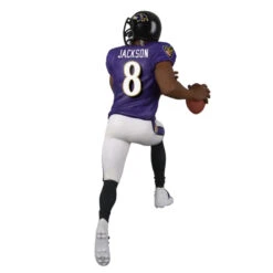 Hallmark NFL Baltimore Ravens Lamar Jackson Ornament -Hallmark Sales Store Baltimore Ravens Lamar Jackson Keepsake Ornament 2299QXI7167 06