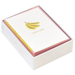 Hallmark Thanks A Bunch Boxed Blank Thank-You Notes, Pack Of 8 12 Hallmark Thanks A Bunch Boxed Blank Thank-You Notes, Pack Of 8 -Hallmark Sales Store Banana Bunch Boxed Blank ThankYou Notes Multipack 1THK4117 05