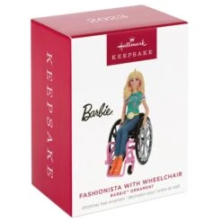 Hallmark Barbie™ Fashionista With Wheelchair Ornament
