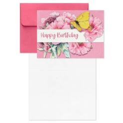 Hallmark Marjolein Bastin Assorted Blank Nature Note Cards In Caddy, Pack Of 24 -Hallmark Sales Store Bastin Assorted Nature Note Cards Caddy Bulk Pack 1SOM3881 03