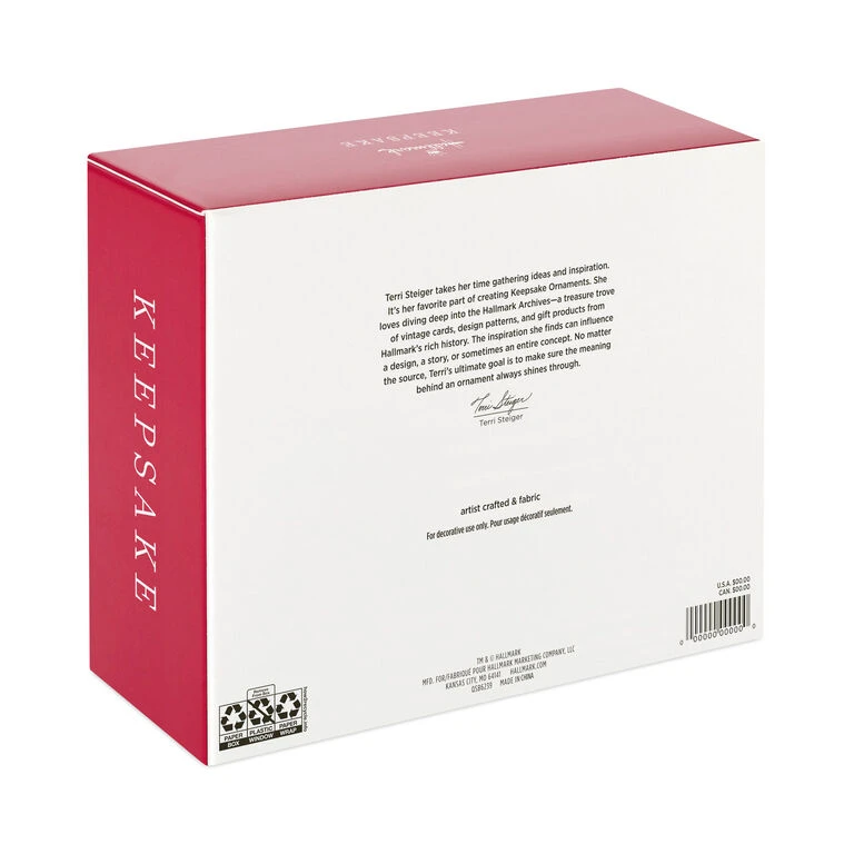 Hallmark Mini The Beauty Of Birds Christmas Tree Topper And Tree Skirt, Set Of 2 8 Hallmark Mini The Beauty Of Birds Christmas Tree Topper And Tree Skirt, Set Of 2 - Image 6