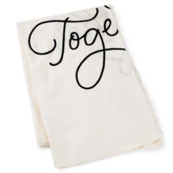 Hallmark Better Together Embroidered Throw Blanket, 80x60 6 Hallmark Better Together Embroidered Throw Blanket, 80x60 -Hallmark Sales Store Better Together Embroidered Blanket 1SNN1032 02