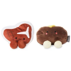 Hallmark Better Together Steak And Potato Magnetic Plush, 4.25" 5 Hallmark Better Together Steak And Potato Magnetic Plush, 4.25" -Hallmark Sales Store Better Together Steak and Potato Magnetic Plush 1KID1604 02