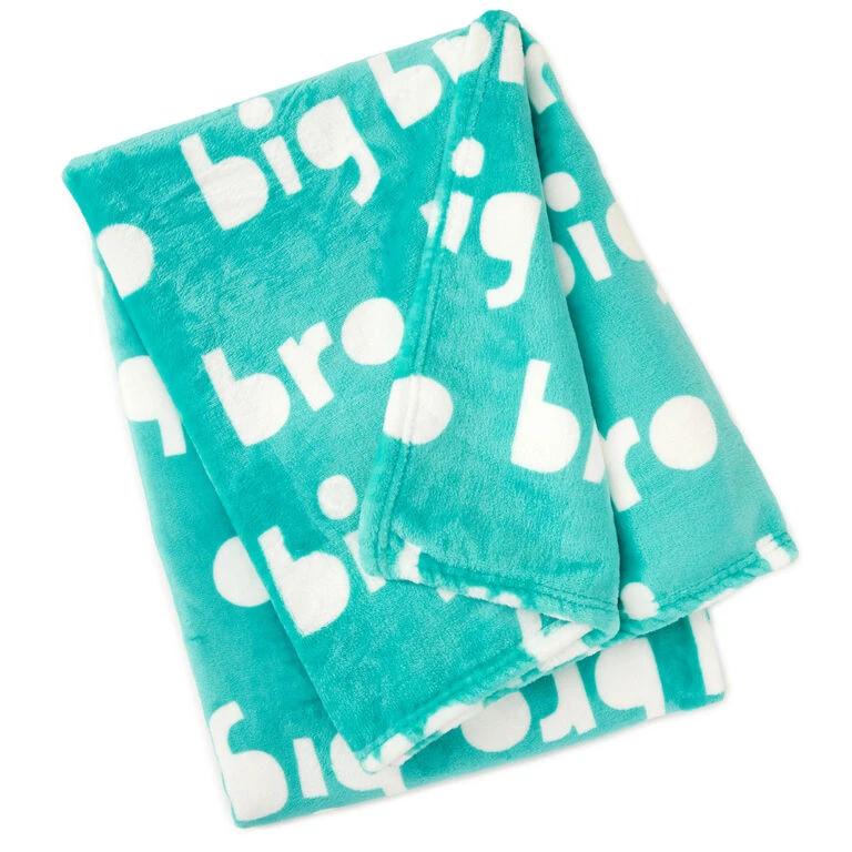Hallmark Big Bro Fleece Blanket, 50x60 3 Hallmark Big Bro Fleece Blanket, 50x60
