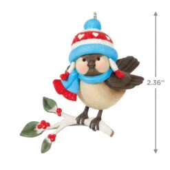 Hallmark Cozy Critters Special Edition Ornament 10 Hallmark Cozy Critters Special Edition Ornament -Hallmark Sales Store Bird on Snowy Tree Branch Keepsake Ornament 1699QGO2797 03