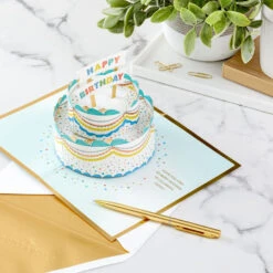 Hallmark Celebrating You Cake 3D Pop-Up Birthday Card 19 Hallmark Celebrating You Cake 3D Pop-Up Birthday Card -Hallmark Sales Store Birthday Cake 3D PopUp Birthday Card 1299LAD2895 08