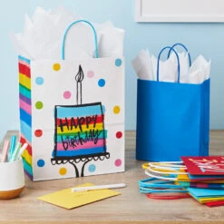 Hallmark Birthday Cheer 8-Pack Assorted Gift Bags 9 Hallmark Birthday Cheer 8-Pack Assorted Gift Bags -Hallmark Sales Store Birthday Cheer Medium and Large Gift Bags 5EGB6365 02