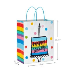 Hallmark Birthday Cheer 8-Pack Assorted Gift Bags 10 Hallmark Birthday Cheer 8-Pack Assorted Gift Bags -Hallmark Sales Store Birthday Cheer Medium and Large Gift Bags 5EGB6365 03