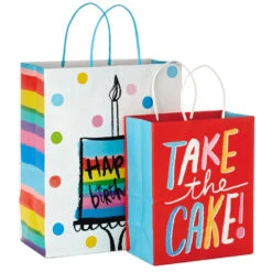 Hallmark Birthday Cheer 8-Pack Assorted Gift Bags 12 Hallmark Birthday Cheer 8-Pack Assorted Gift Bags -Hallmark Sales Store Birthday Cheer Medium and Large Gift Bags 5EGB6365 05