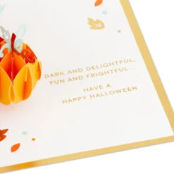 Hallmark Fun And Frightful 3D Pop-Up Halloween Card 14 Hallmark Fun And Frightful 3D Pop-Up Halloween Card -Hallmark Sales Store Black Cat on Pumpkins 3D PopUp Halloween Card 1299IEH1003 03