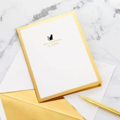 Hallmark Fun And Frightful 3D Pop-Up Halloween Card 18 Hallmark Fun And Frightful 3D Pop-Up Halloween Card -Hallmark Sales Store Black Cat on Pumpkins 3D PopUp Halloween Card 1299IEH1003 07