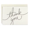 Hallmark Black Script Bulk Boxed Blank Thank-You Notes, Pack Of 40 1 Hallmark Black Script Bulk Boxed Blank Thank-You Notes, Pack Of 40 -Hallmark Sales Store Black Script Boxed Blank ThankYou Notes Multipack 1TYN2453 01