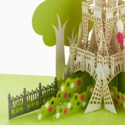 Hallmark Bonjour Eiffel Tower 3D Pop-Up Hello Card 15 Hallmark Bonjour Eiffel Tower 3D Pop-Up Hello Card -Hallmark Sales Store Bonjour Eiffel Tower 3D PopUp Hello Card 1299LAD9664 04