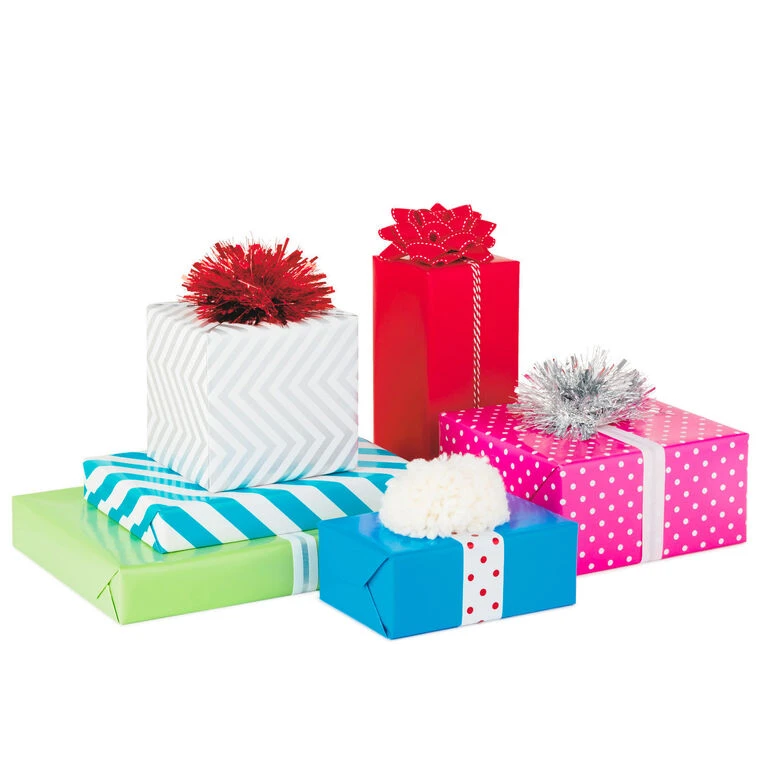 Hallmark Bright And Bold 6-Pack Wrapping Paper, 180 Sq. Ft. Total 4 Hallmark Bright And Bold 6-Pack Wrapping Paper, 180 Sq. Ft. Total - Image 2
