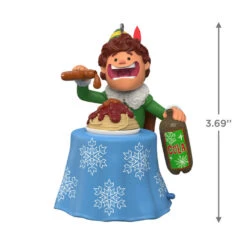 Hallmark Elf Did You Hear That? Ornament With Sound 10 Hallmark Elf Did You Hear That? Ornament With Sound -Hallmark Sales Store Buddy the Elf With Spaghetti Keepsake Ornament 2099QXI6097 03