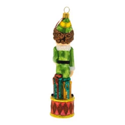 Hallmark Buddy The Elf™ Glass Ornament -Hallmark Sales Store Buddy the Elf With Syrup Keepsake Ornament 1QEP3029 06