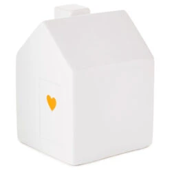 Hallmark Built To Last Ceramic House Figurine, 4" 5 Hallmark Built To Last Ceramic House Figurine, 4" -Hallmark Sales Store Built to Last Ceramic House Sculpture 1ERL1182 02