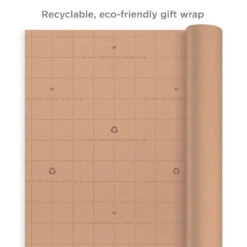 Hallmark Bulk Kraft Paper And White 2-Pack Wrapping Paper, 160 Sq. Ft. Total 9 Hallmark Bulk Kraft Paper And White 2-Pack Wrapping Paper, 160 Sq. Ft. Total -Hallmark Sales Store Bulk Brown and White Kraft Paper Wrapping Paper 5EWR2654 04