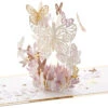 Hallmark Butterfly Bouquet Thankful For You 3D Pop-Up Thinking Of You Card 2 Hallmark Butterfly Bouquet Thankful For You 3D Pop-Up Thinking Of You Card -Hallmark Sales Store Butterfly Flowers 3D PopUp Thinking of You Card 1299LAD9643 01