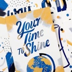 Hallmark Festive Grad Wishes Graduation Cards Assortment, Pack Of 36 -Hallmark Sales Store Casual Painted Money Holder Graduation Cards Assortment 5GEY2015 06