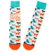 Hallmark Everyday Is Caturday Funny Crew Socks -Hallmark Sales Store Caturday Cat Illustrations Novelty Crew Socks 1SOX2080 01