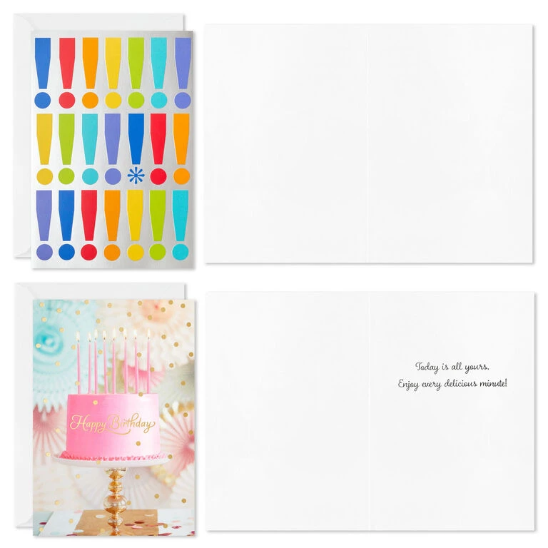 Hallmark Colorful Classic Boxed All-Occasion Cards Assortment, Pack Of 12 6 Hallmark Colorful Classic Boxed All-Occasion Cards Assortment, Pack Of 12 - Image 4