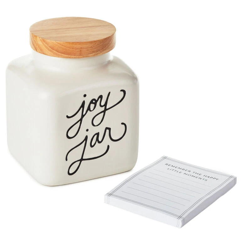 Hallmark Ceramic Joy Jar And Notepad, Set Of 2 5 Hallmark Ceramic Joy Jar And Notepad, Set Of 2 - Image 3